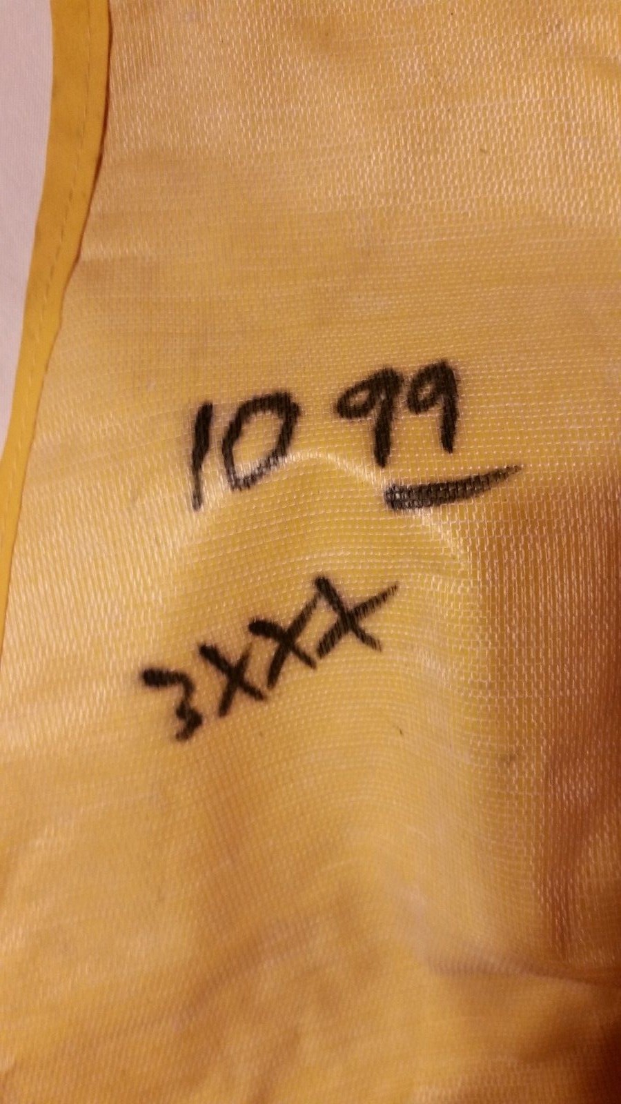 DARK YELLOW 3XLARGE 43X30.5 WET RAIN SUIT PANTS BOTTOMS SUSPENDERS BIB OVERALLS