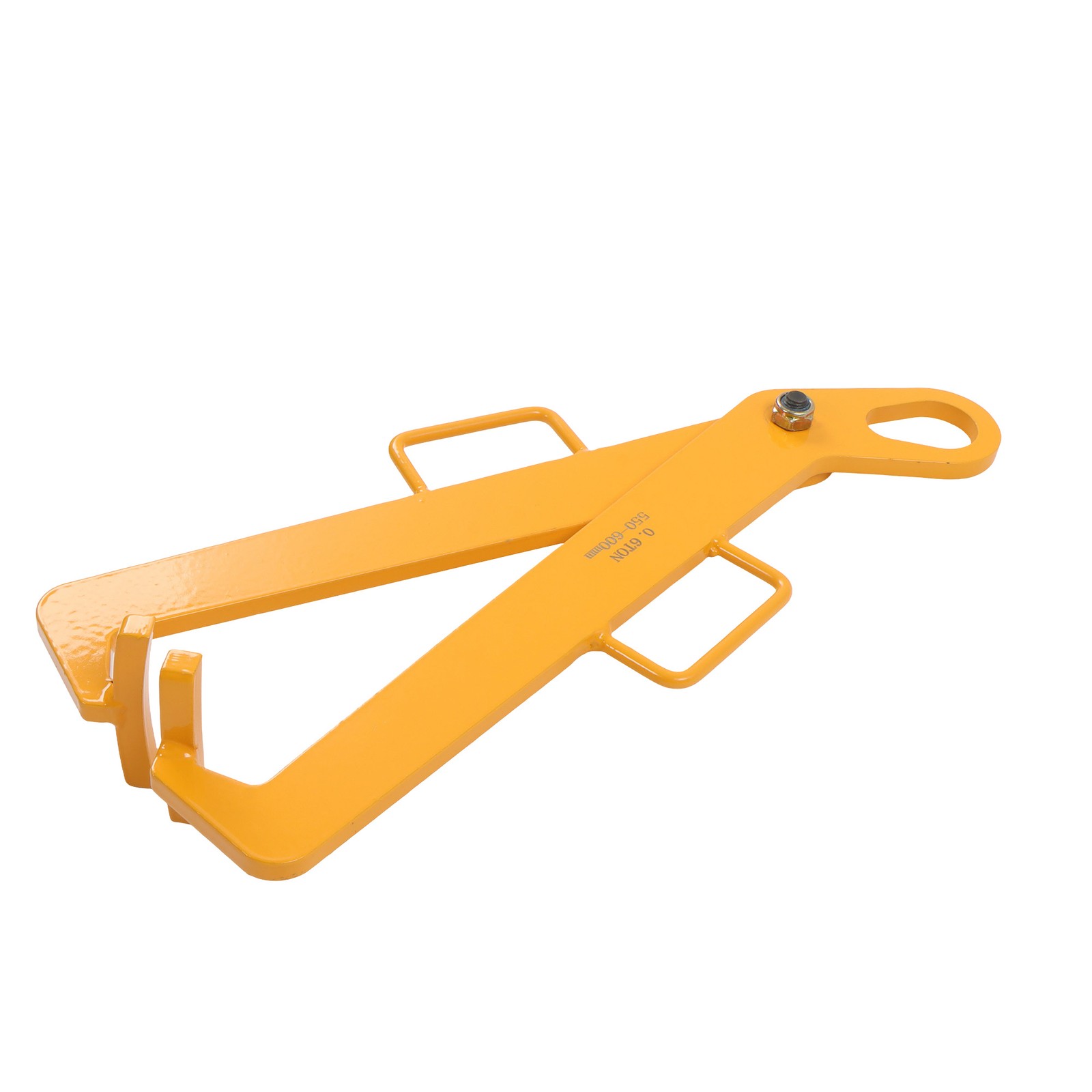Vertical Drum Clamp 55 gallons 0.6t 550-600mm diameter Steel Yellow
