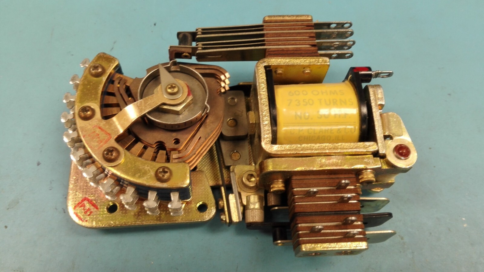 A2529 SPRING DRIVEN SWITCH RELAY SOLENOID C.P. CLARE & CO.. ***USA SELLER ***
