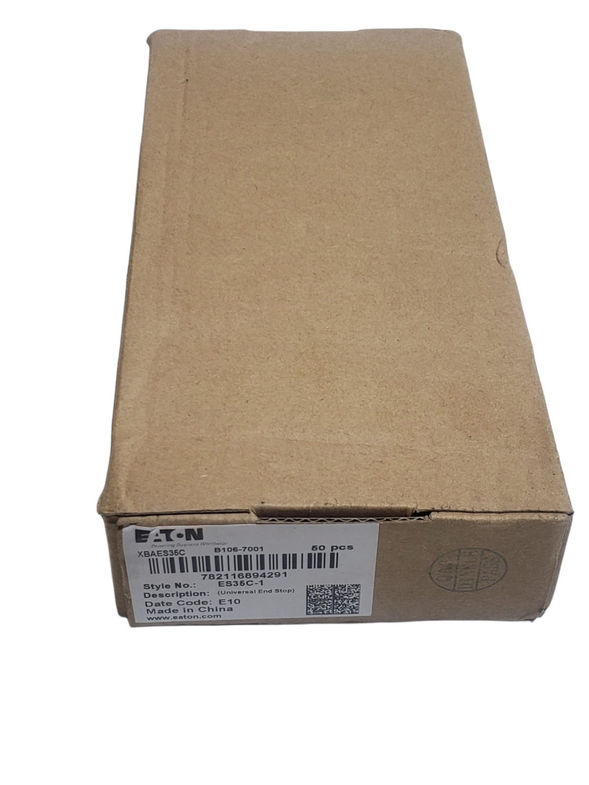 Eaton – Cutler Hammer Universal End Stops (50 PACK) XBAES35C