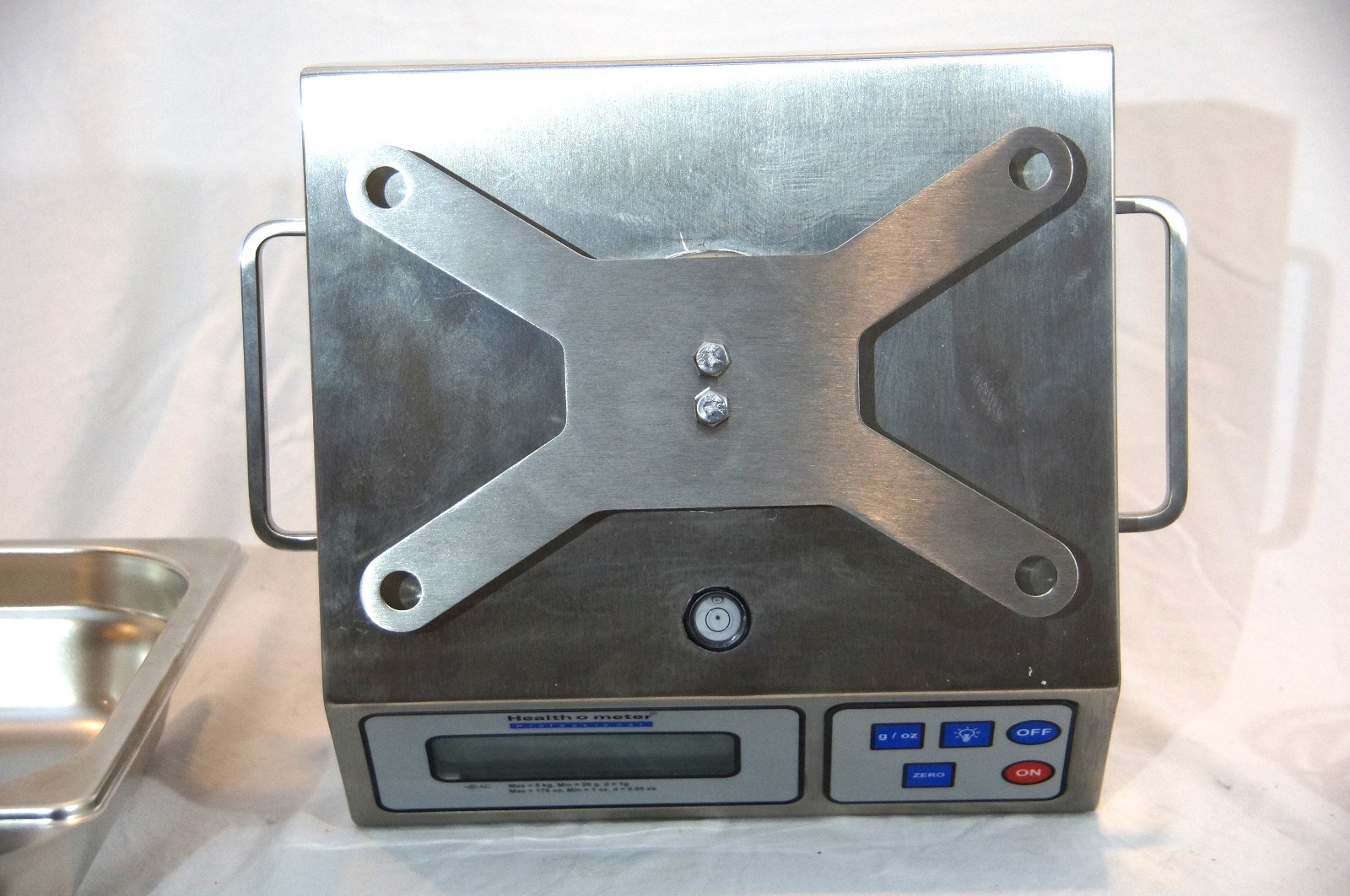 Health-o-Meter 3400KL Digital Lap Sponge Organ Scale w/ Pan Powers On Functional