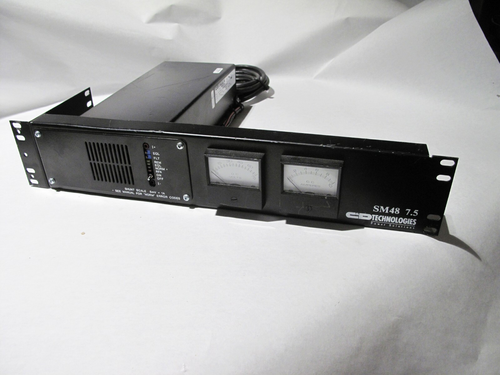 C&D Technologies SM48 7.5 RACK MOUNT Rectifier Model 100.7610.00