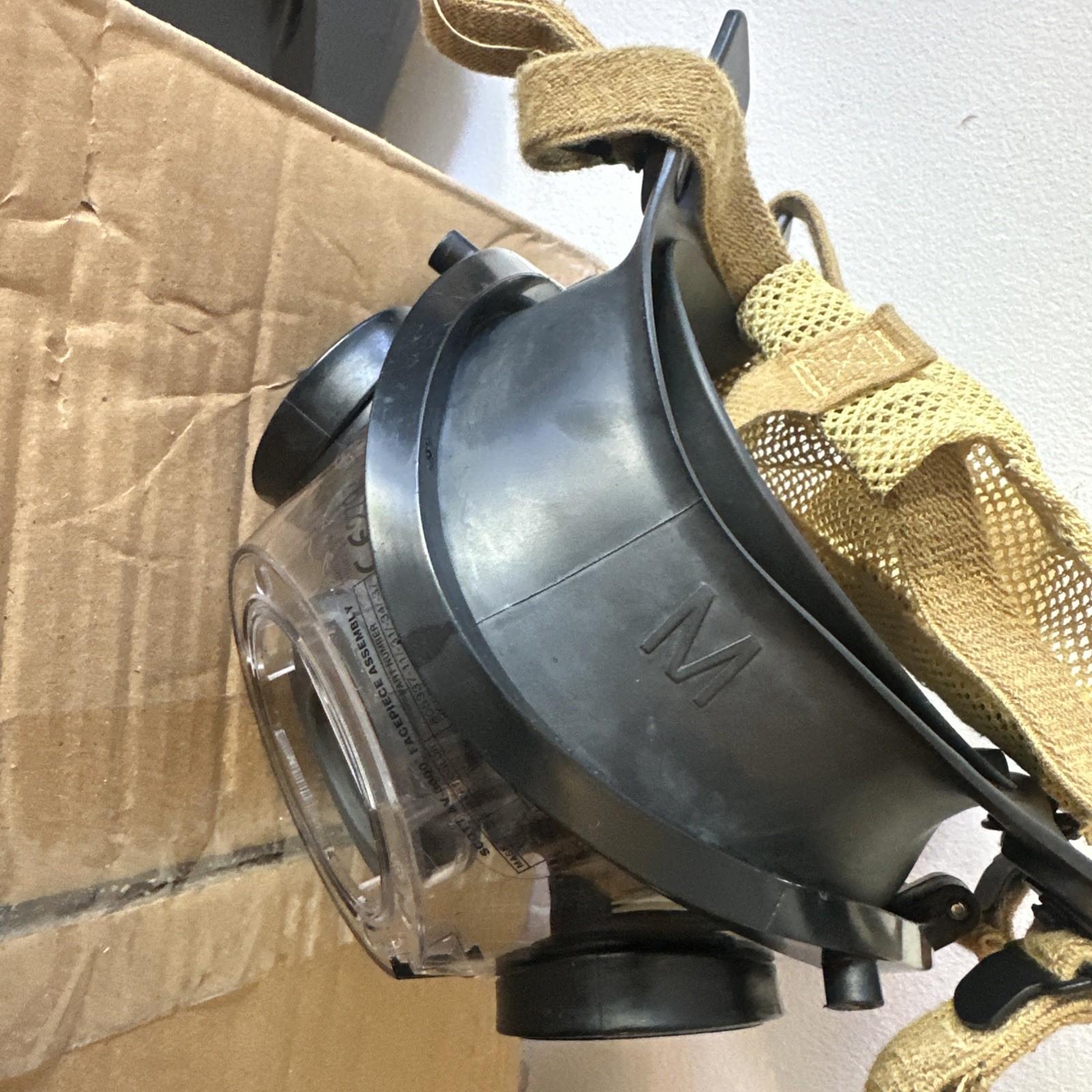 Scott AV-3000 Full Face Face Size – M Black For Breathing Apparatus