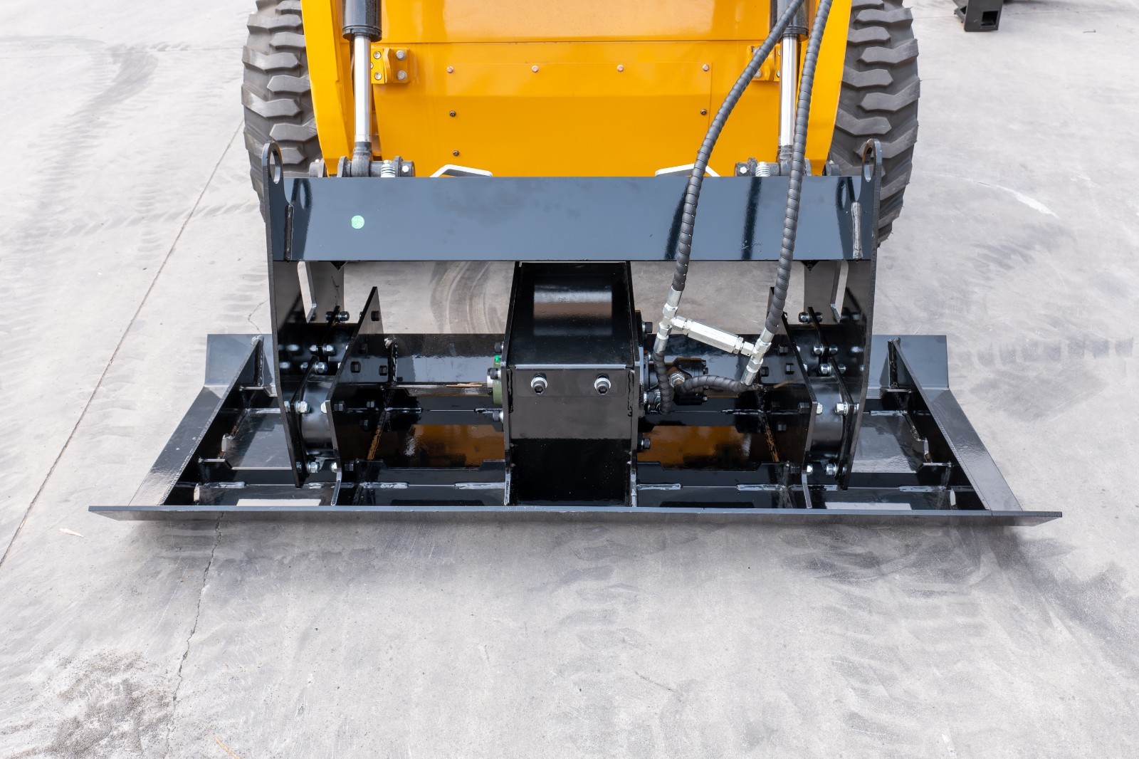 Road Vibratory Flat Plate Compactor fit Bobcat Skid Steer Loaders Free Shipping