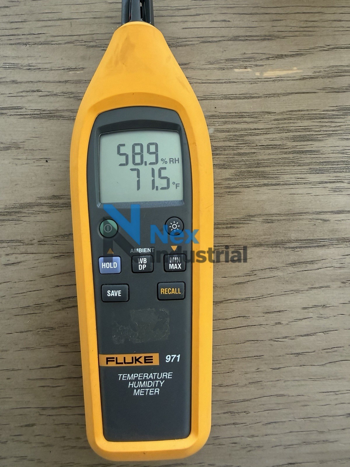 1PC Fluke 971 Digital Temperature Humidity Meter Hygrometer Monitor