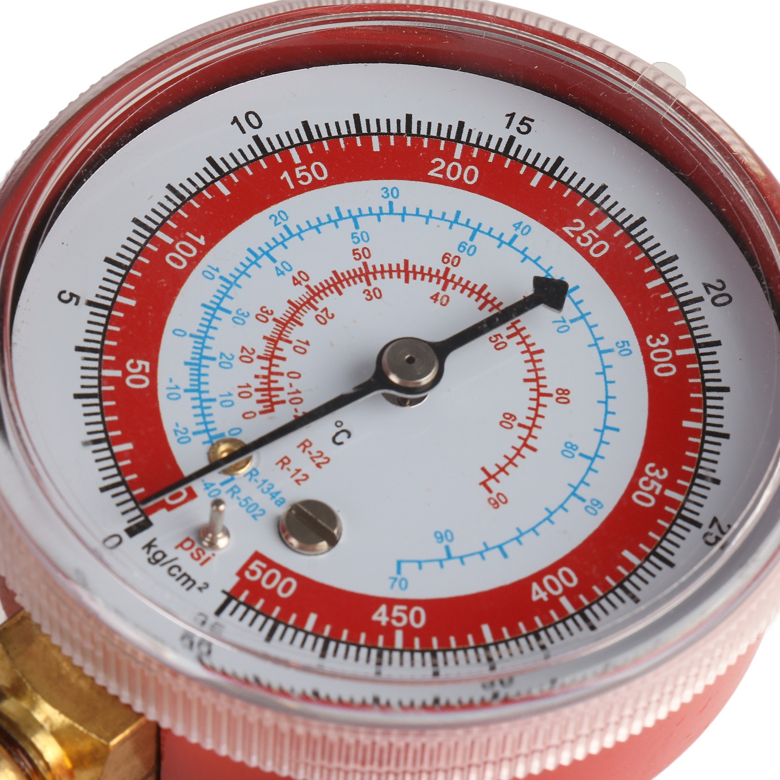 R-134A R-22 R-12 HVAC A/C Manifold Gauge Set Air Refrigeration Recharge Kit Y4Z7