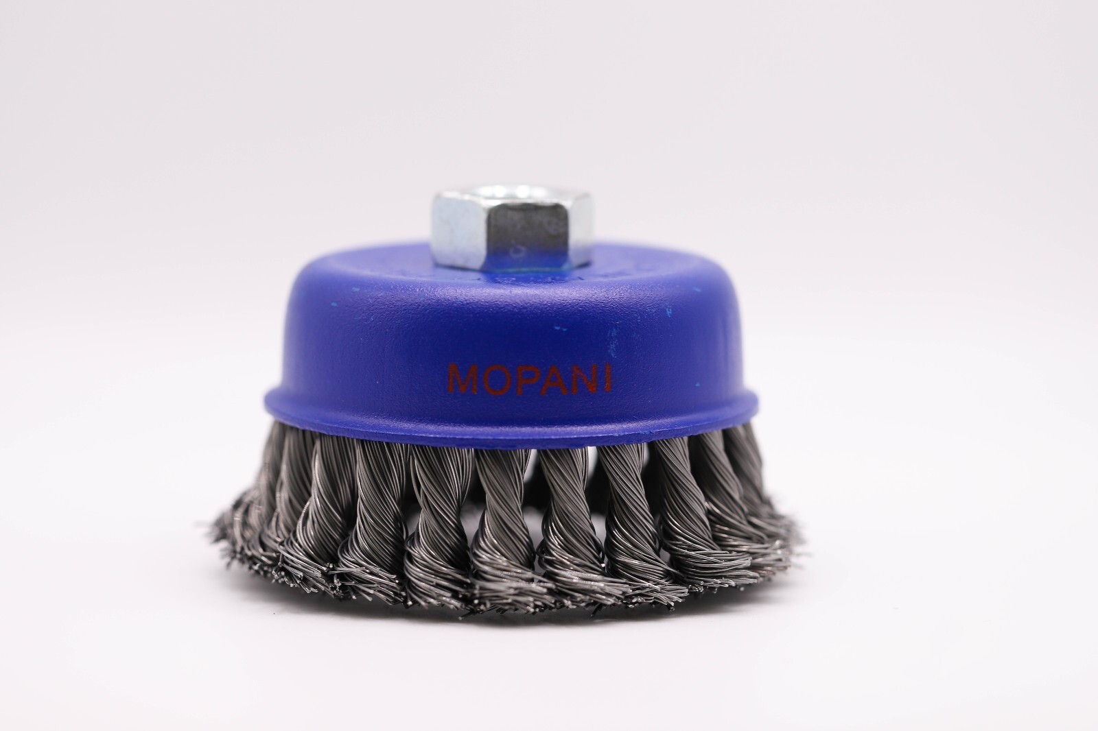 Wheel Cup Brush 4 Inch (4″ Twisted/Knotted) For 5/8″-11 Angle Grinders – 6 Pack