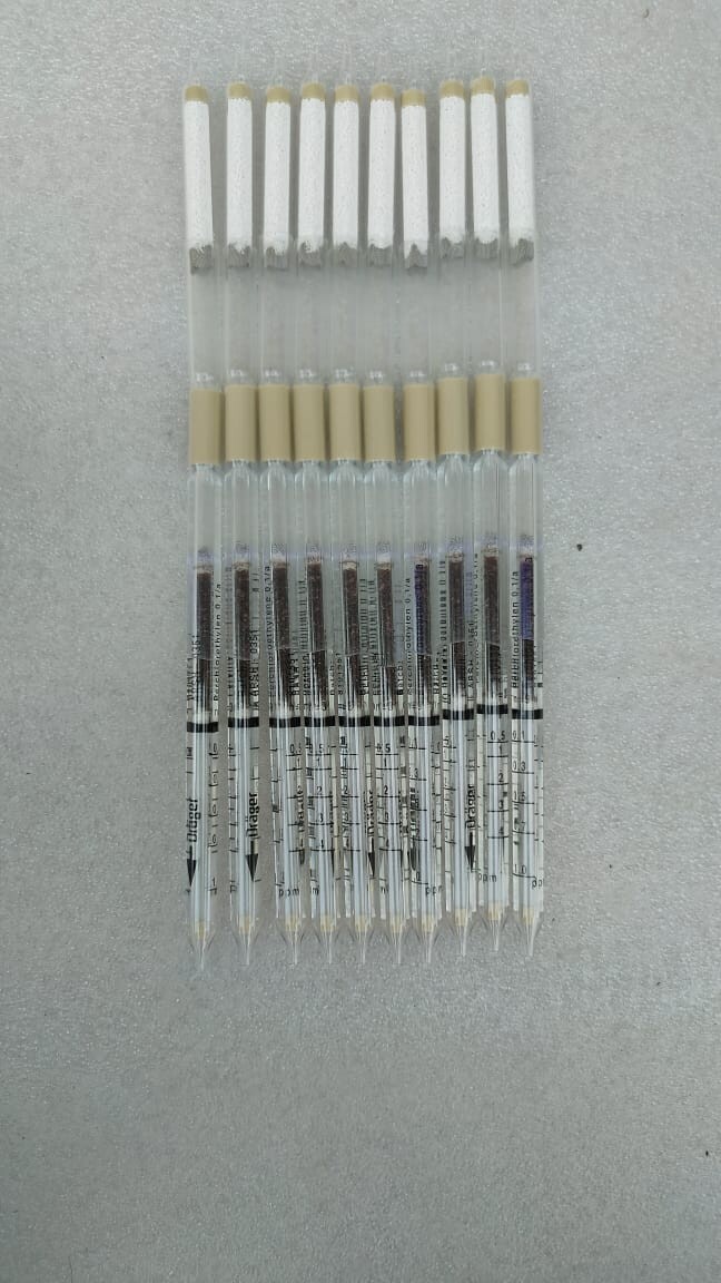 DRAGER PERCHLOROETHYLENE 1/A 0.1…4 PPM 8101551 GAS DETECTION TUBE EXP-01/2026
