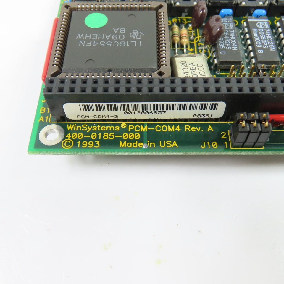 WinSystems 400-0185-000 PCM-COM4-2 Control Circuit Board Card Rev A