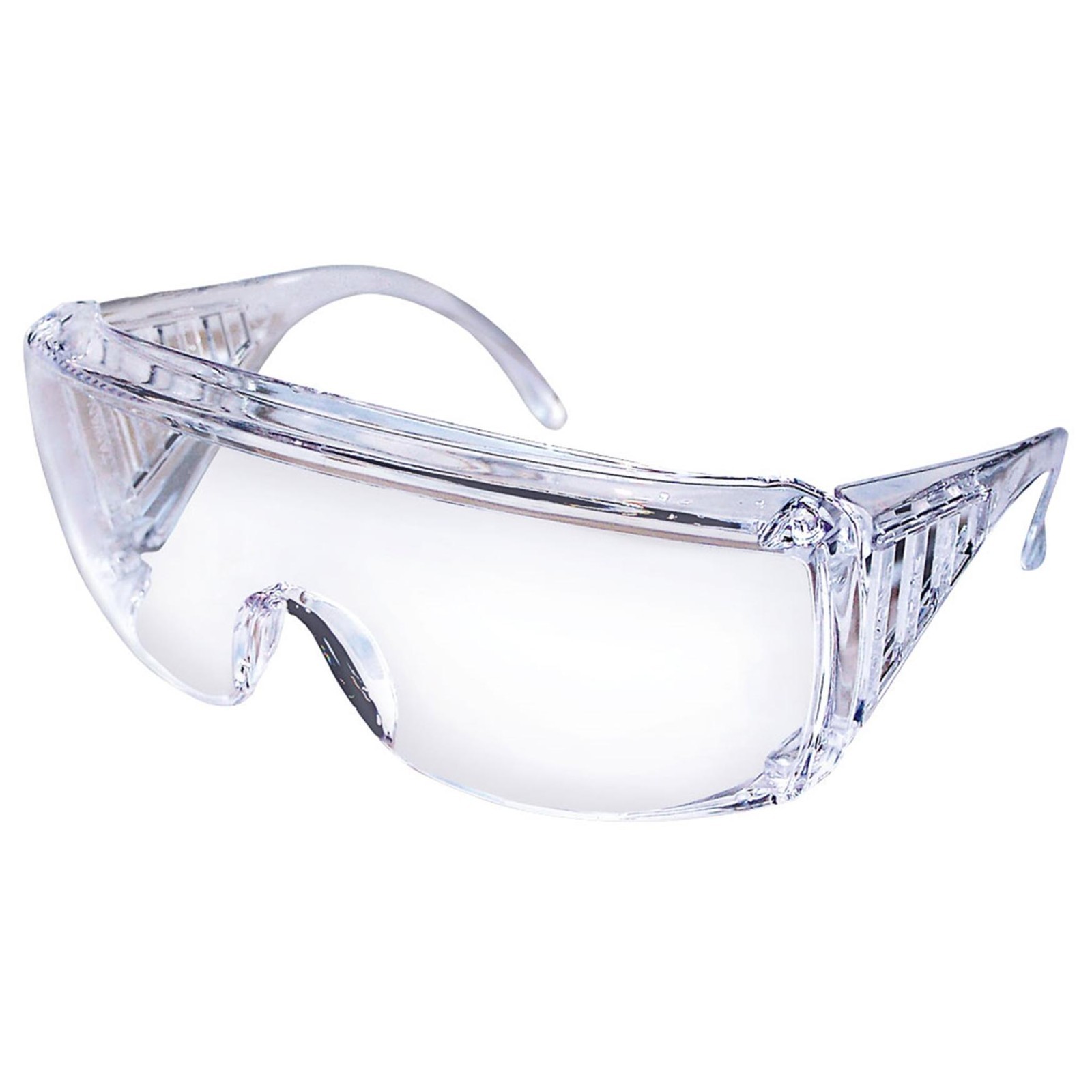 10 PAIR CLEAR Lens Lab Visitors Work Protective OTG Safety Glasses ANSI Z87+