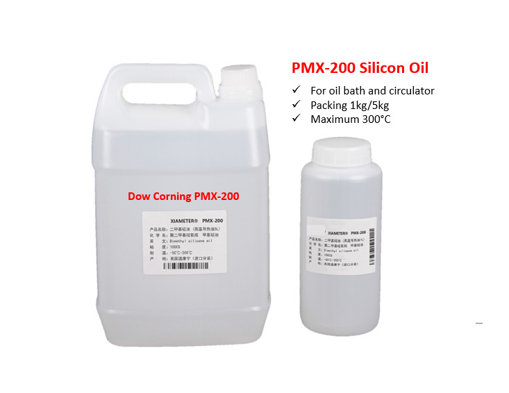 Silicone Oil for Heating Bath and Circulator 50cSt 5kg/5L Pack