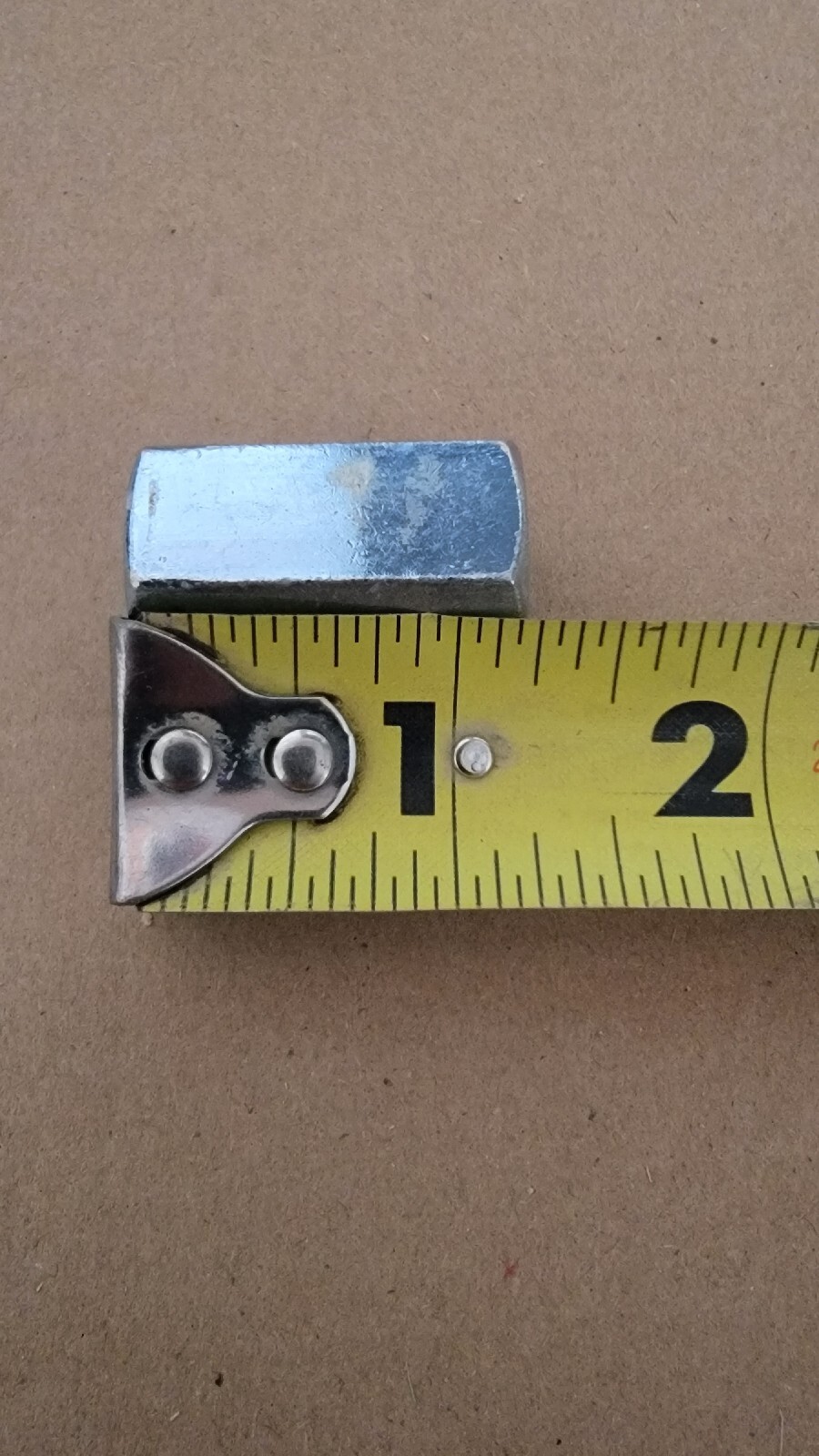 20 peices 5/8-11 to 1/2-13 x 1 1/4″ Long Reducer Coupling Nut – Zinc Plate