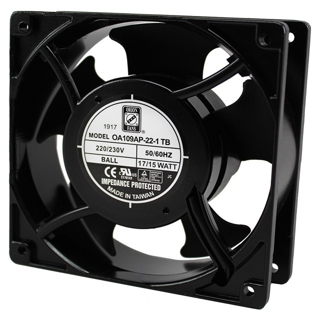 Orion Fans OA109AP-22-1TB Cooling Ball Bearing Fan 230VAC 120X38MM