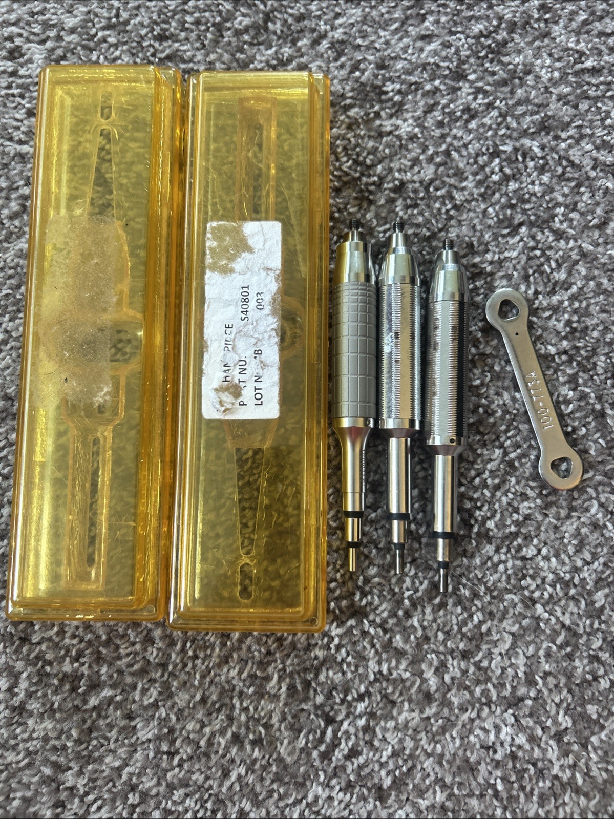 Pro-Select Platinum Piezo Ultrasonic Scaler Handpiece by DenMat Lot Of 3
