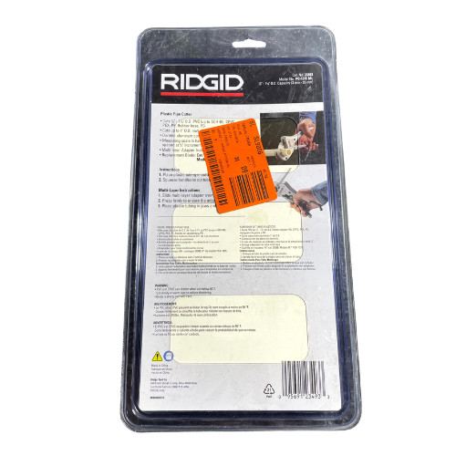 RIDGID 1/8″ to 1-3/8″ PVC and PEX Pipe Cutter with Multi-Layer Adapter PC-1375ML