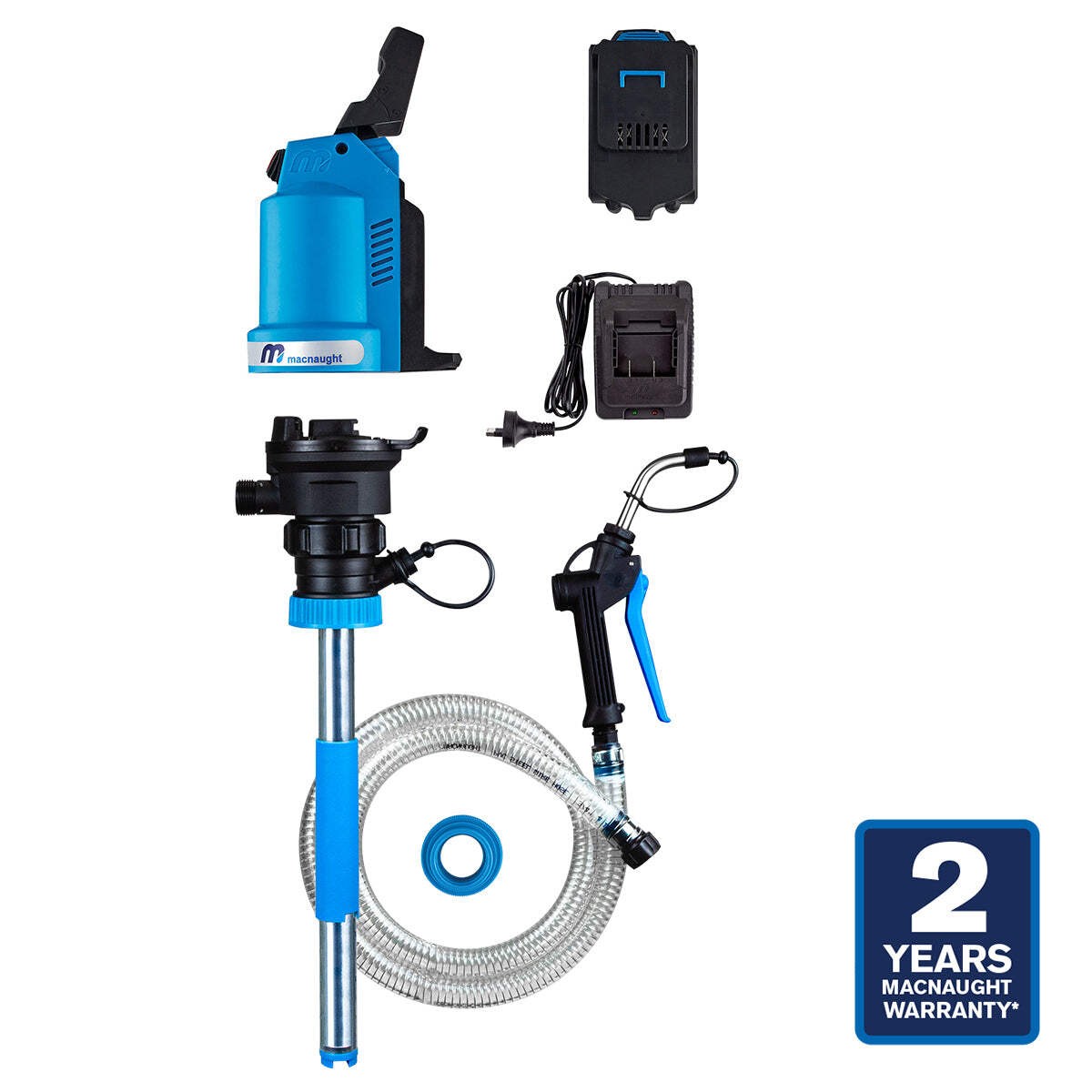 Macnaught Battery Operated BOP20 – 5 Gallon Universal Oil Pump Kit -BP20S-UNU