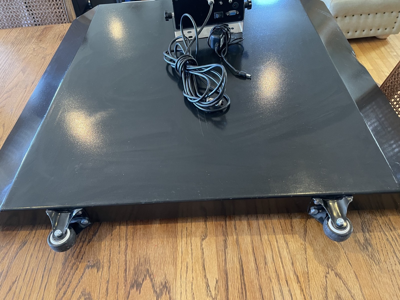 Prime Scales PS-1000WCS Ultra Portable Wheelchair Scale 31″Wx33″Lx2.5″H