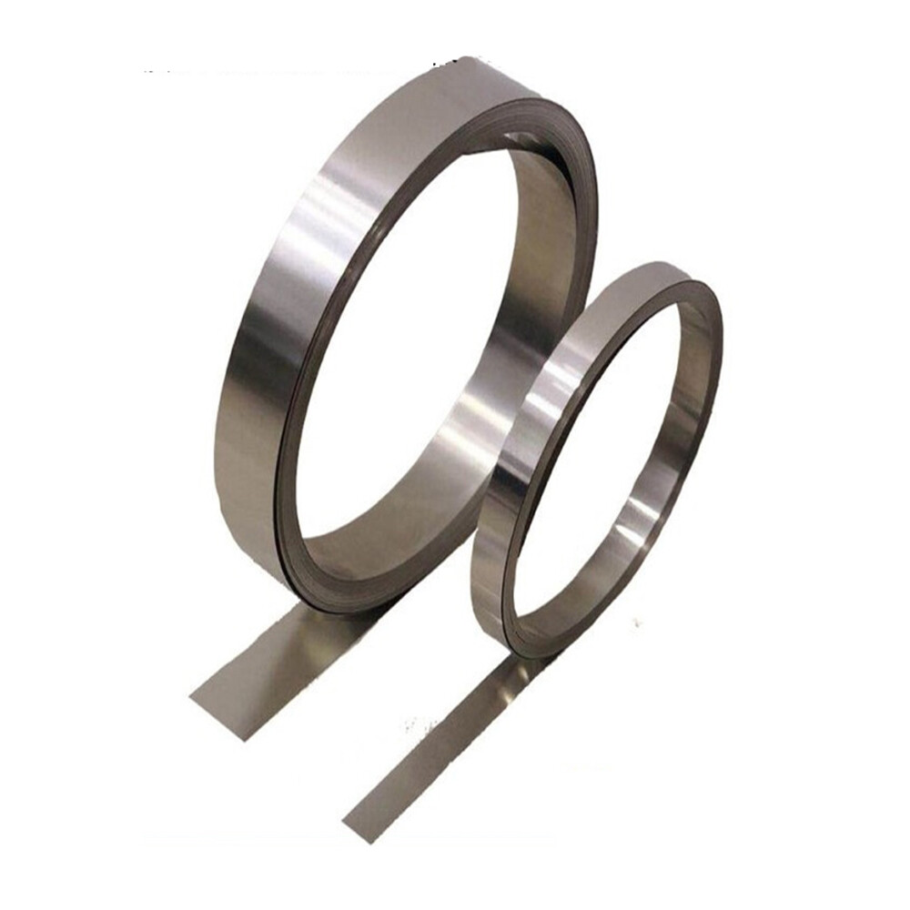 0.1mm – 1mm Thick 304 Stainless Steel Flat Bar Metal Strip Sheet Foil Band Roll