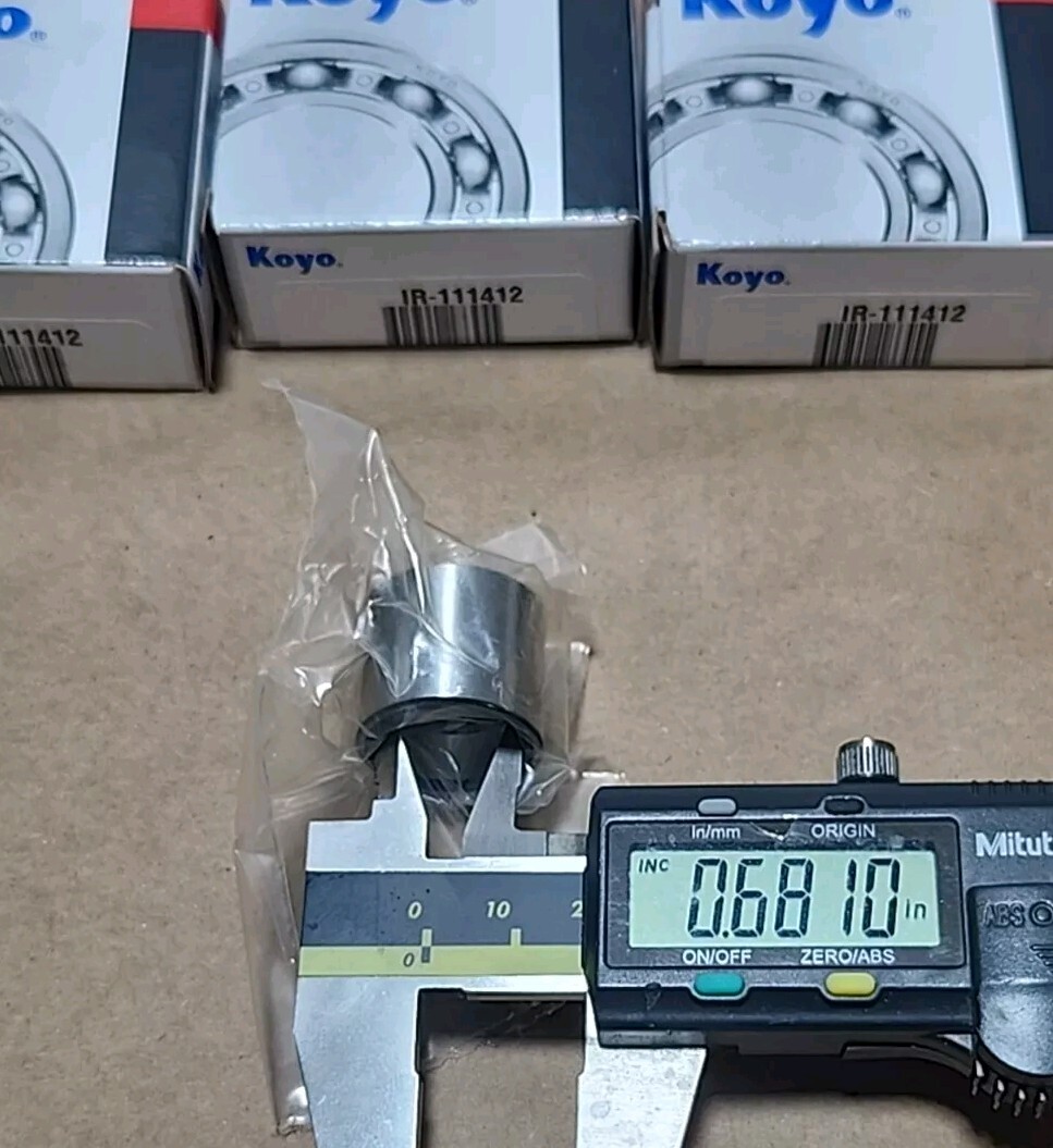 *BRAND NEW* [4] Koyo IR-111412 Inner Ring .69 ID .88 OD .75 W + Warranty!