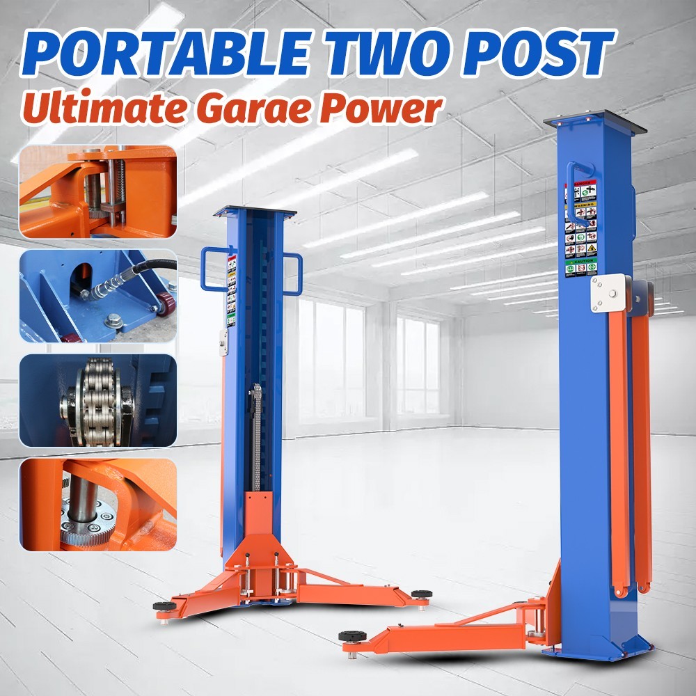 8000LBS 2 Post Car Lift Automotive Hoist Equipment CE Certified FREE SHIPPING