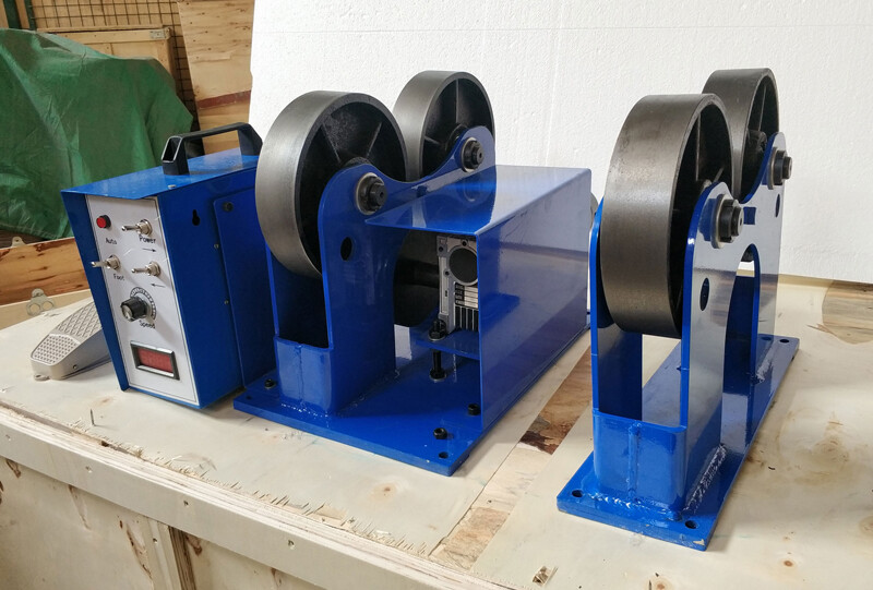 Iron Wheel Welding Turning Roll Welding Support Positioner Roller 110V 120W