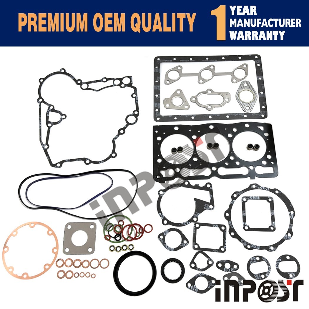 Full Gasket kit Upper and Lower For Kubota D1105 diesel engine parts