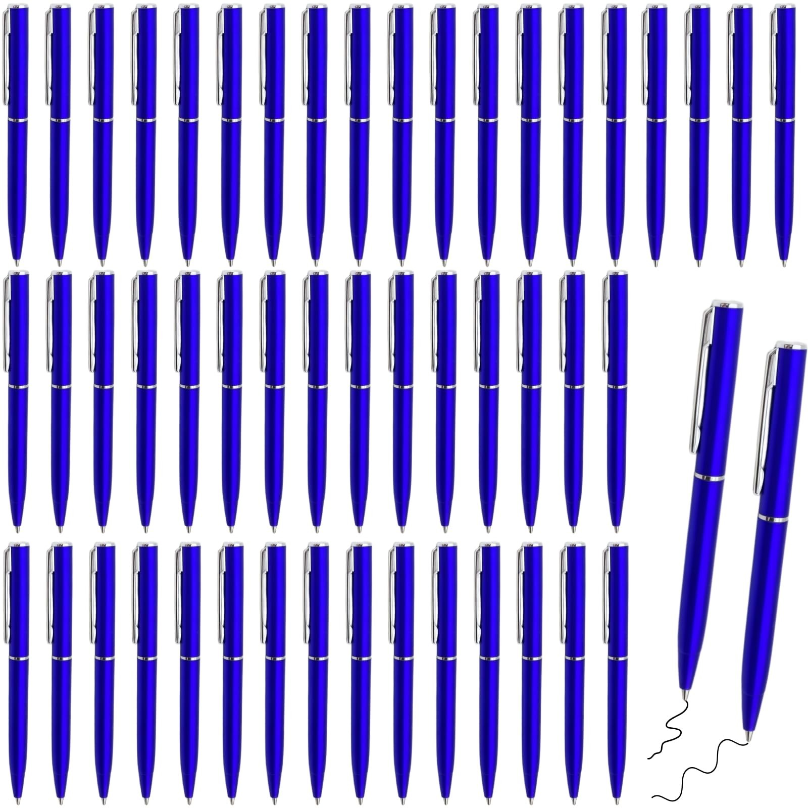 50 Pcs Small Ballpoint Pens, 4 Inch Mini Pens Bulk, for Pocket Notebooks and …