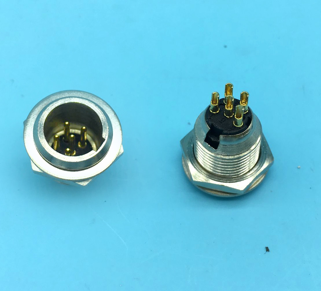 3pin 4pin 5pin 6pin Mini XLR Audio Microphone connector Male/female plug Adapter