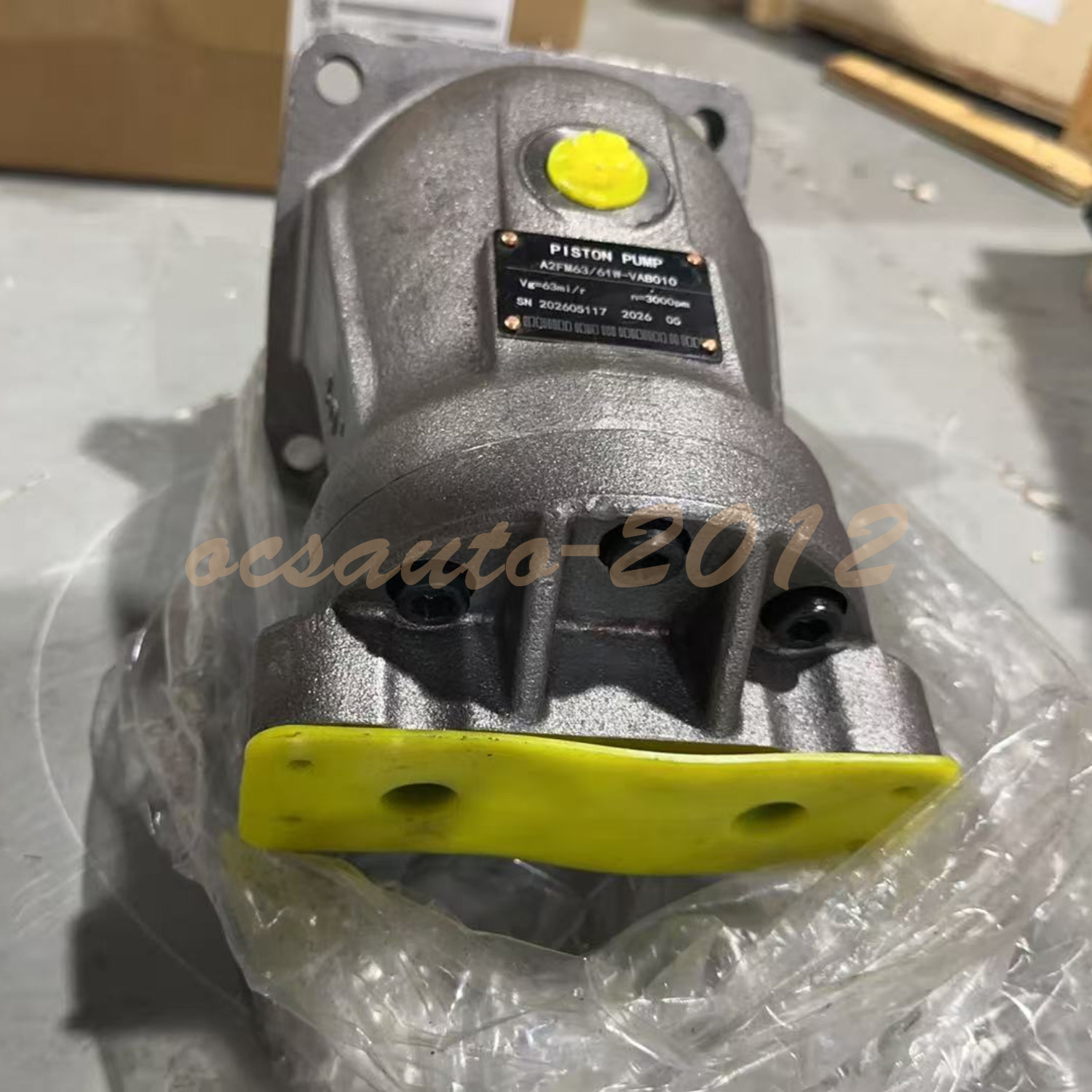 Piston Motor Pump A2FM63/61W-VAB010 For Rexroth A2FM Axial Piston Fixed Motor