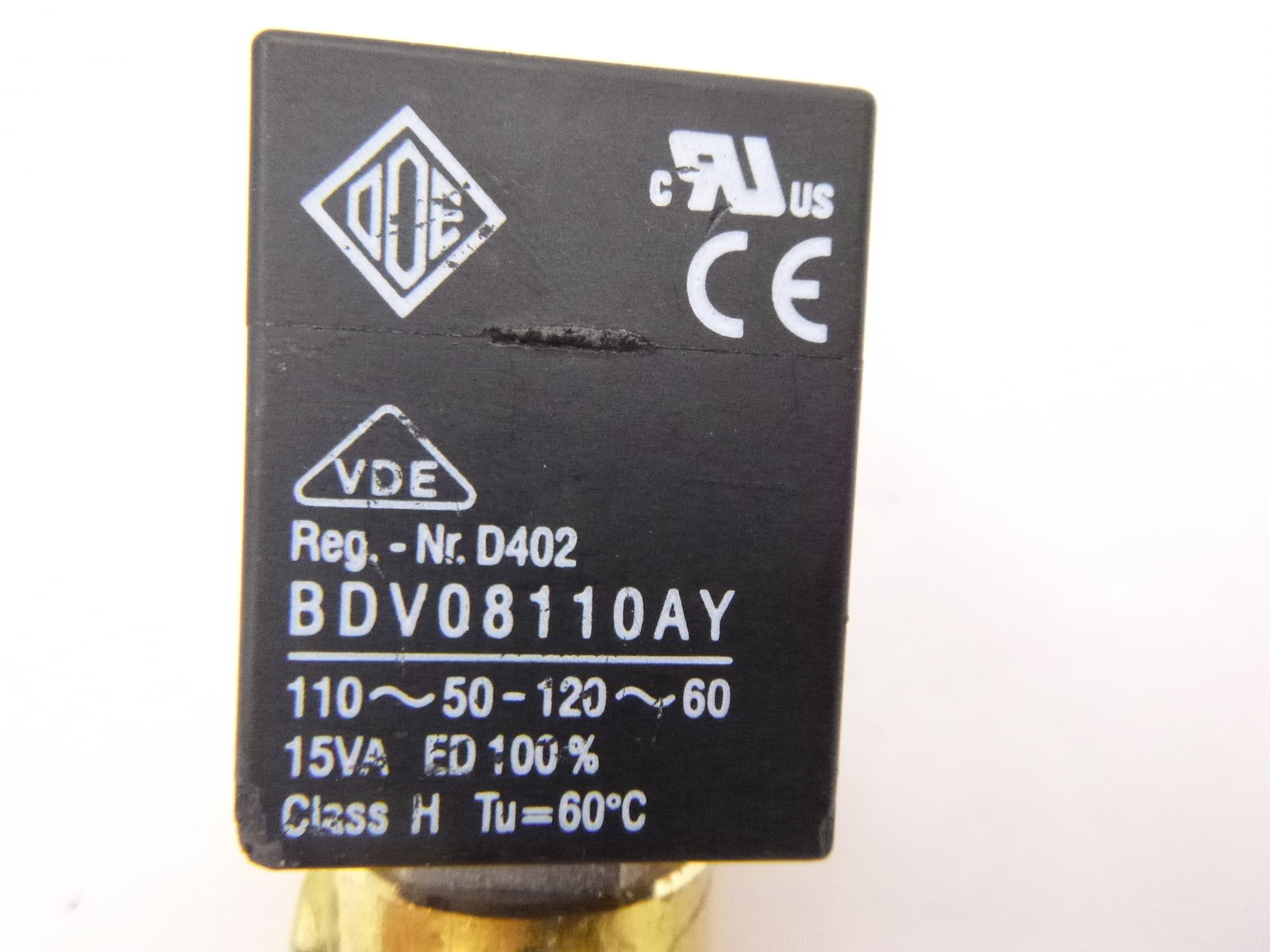 ODE Granzow Solenoid Valve BDV08110AY 1/2″ 110-50-120-60 15VA