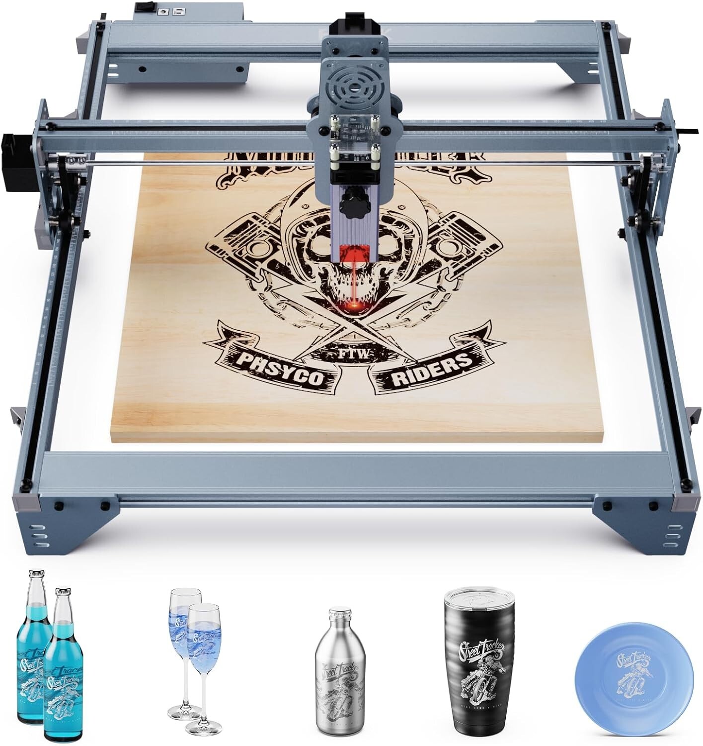 FEKTIK Cut Machine,Engraver with auto Sensor Switch Machine for Wood,Metal,…