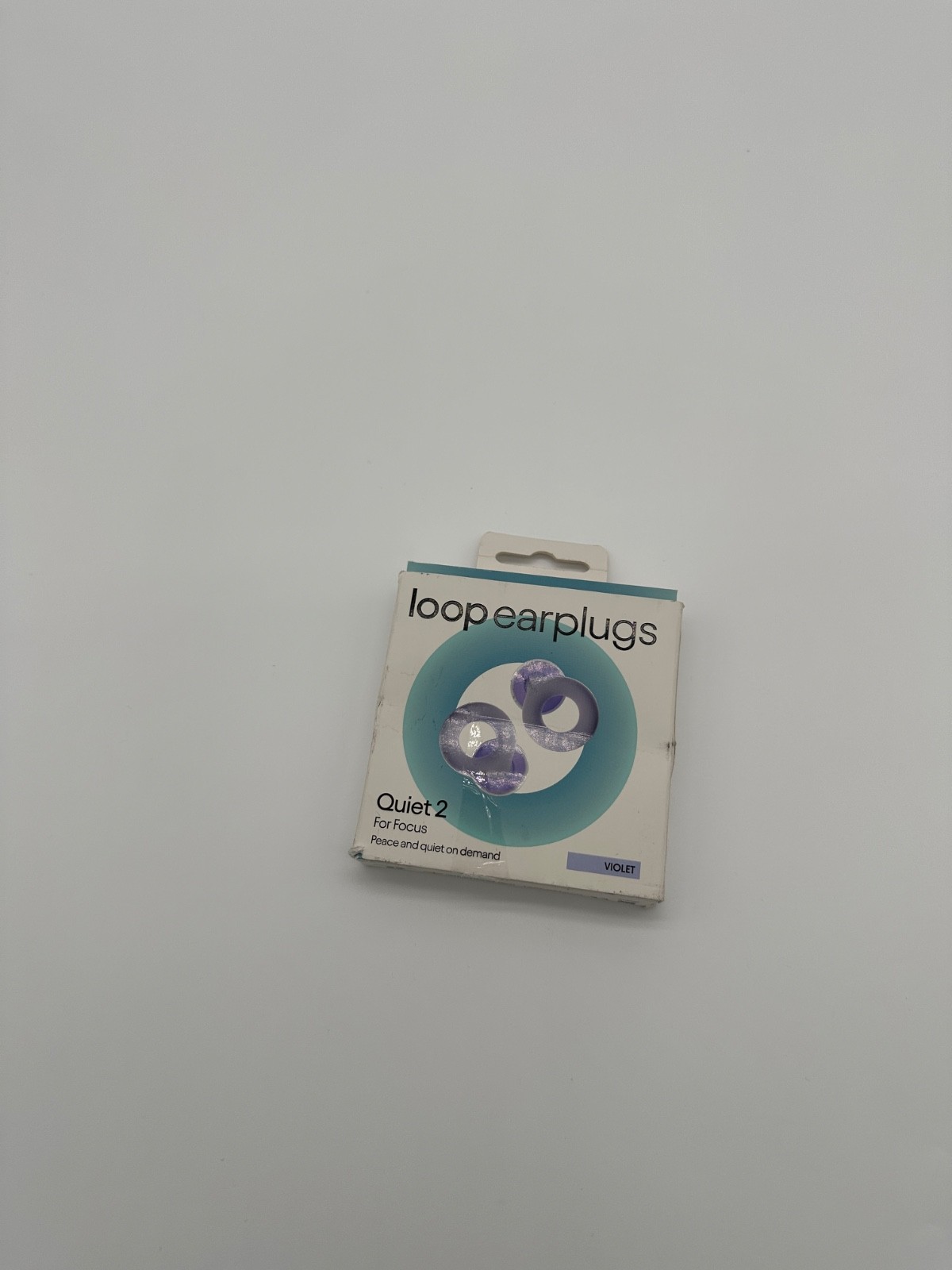 Loop Quiet 2 Earplugs for Focus Violet Noise Reduction 14 dB SNR 17 dB