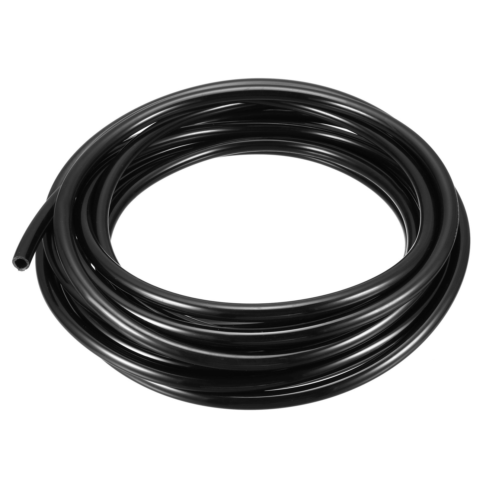8x5mm 18Ft Pneumatic Tubing Air Compressor Hose Pipe PU Polyurethane Black