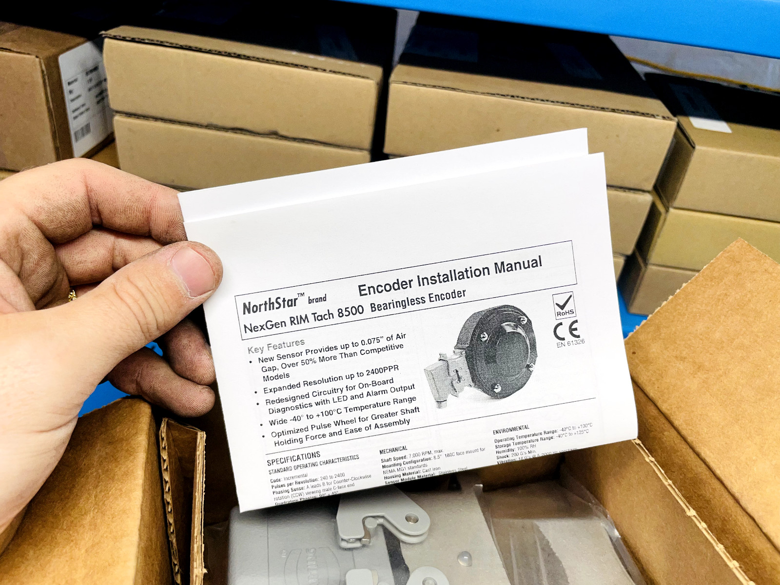 NEW – NorthStar NSRT0600LCSEN Rotary Encoder Connector