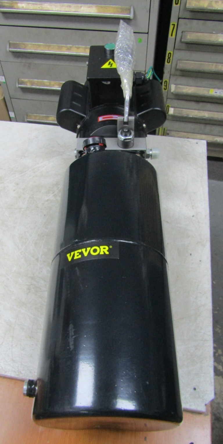 💥NEW VEVOR MANDONG 3HP HYRDAULIC PUMP POWER UNIT 3420 RPM 220V 1Ø 56FR LW90L-2
