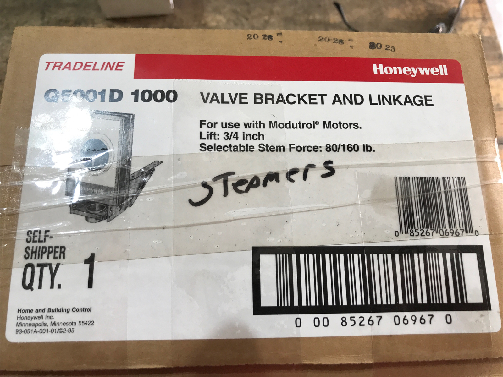 Honeywell Q5001d1000 Valve Linkage NEW!!