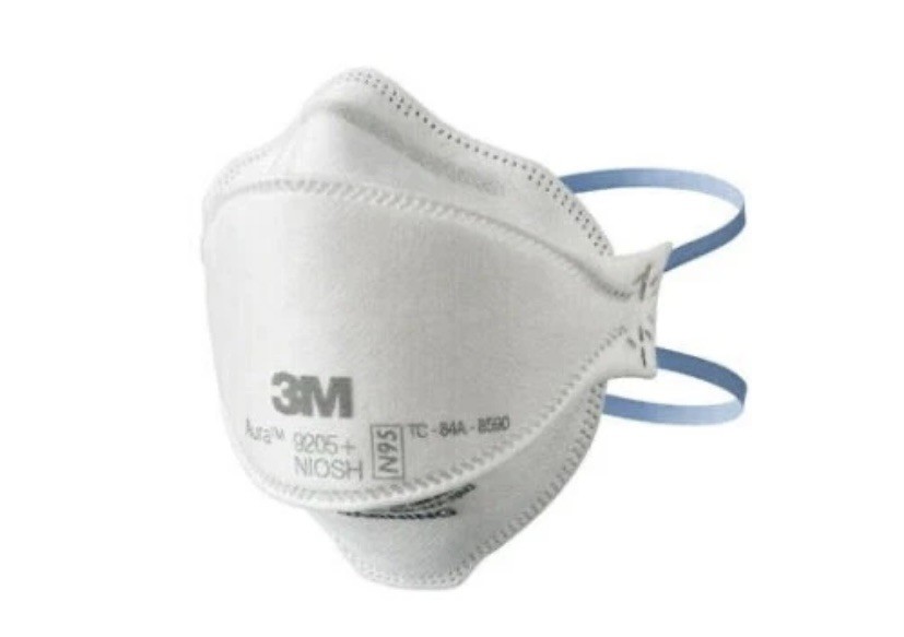 3M N95 Aura 9205+ 20 MASKS NIOSH Approved N95 Particulate Respirator Face Masks