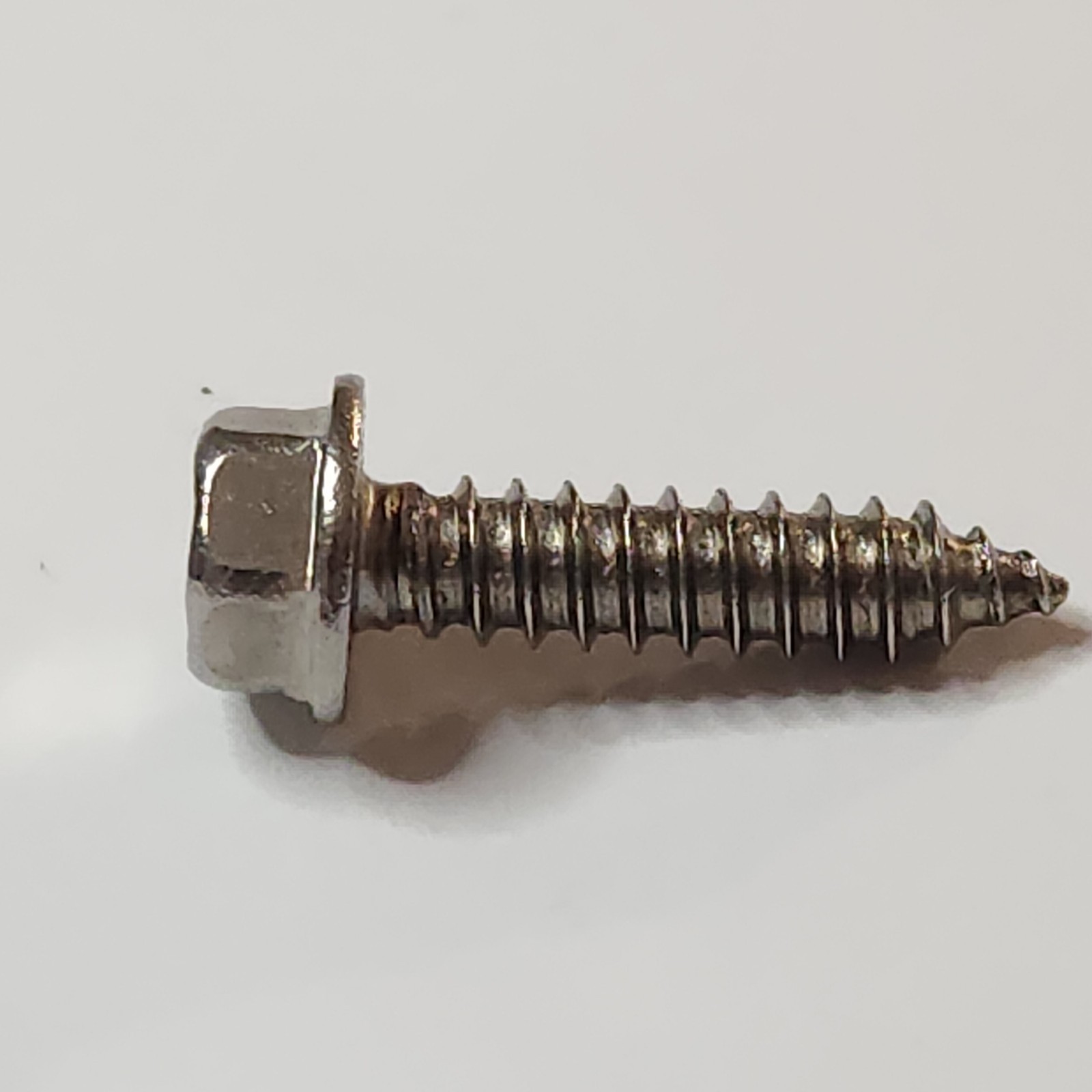 # 14 x 1″ Hex Washer Head Sheet Metal Screws Self Tapping Stainless Steel (50)