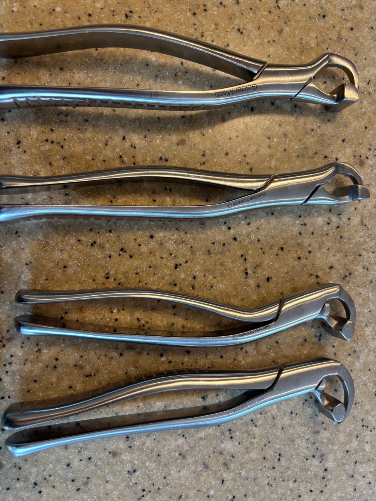 Dental Physics Exreaction Forceps original German Golden Misch