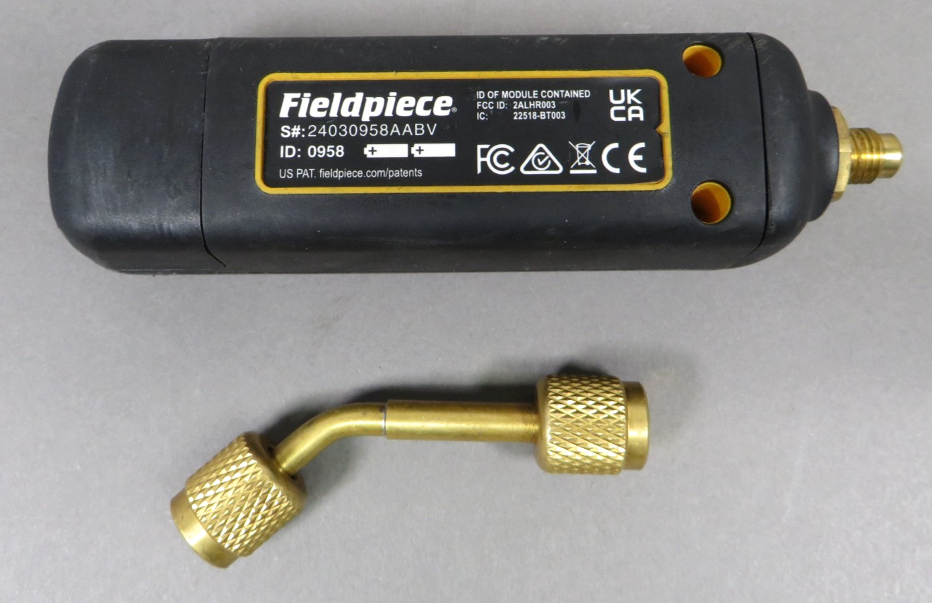 Fieldpiece MG44 Wireless Digital Vacuum Gauge, Micron Units Yellow/Black