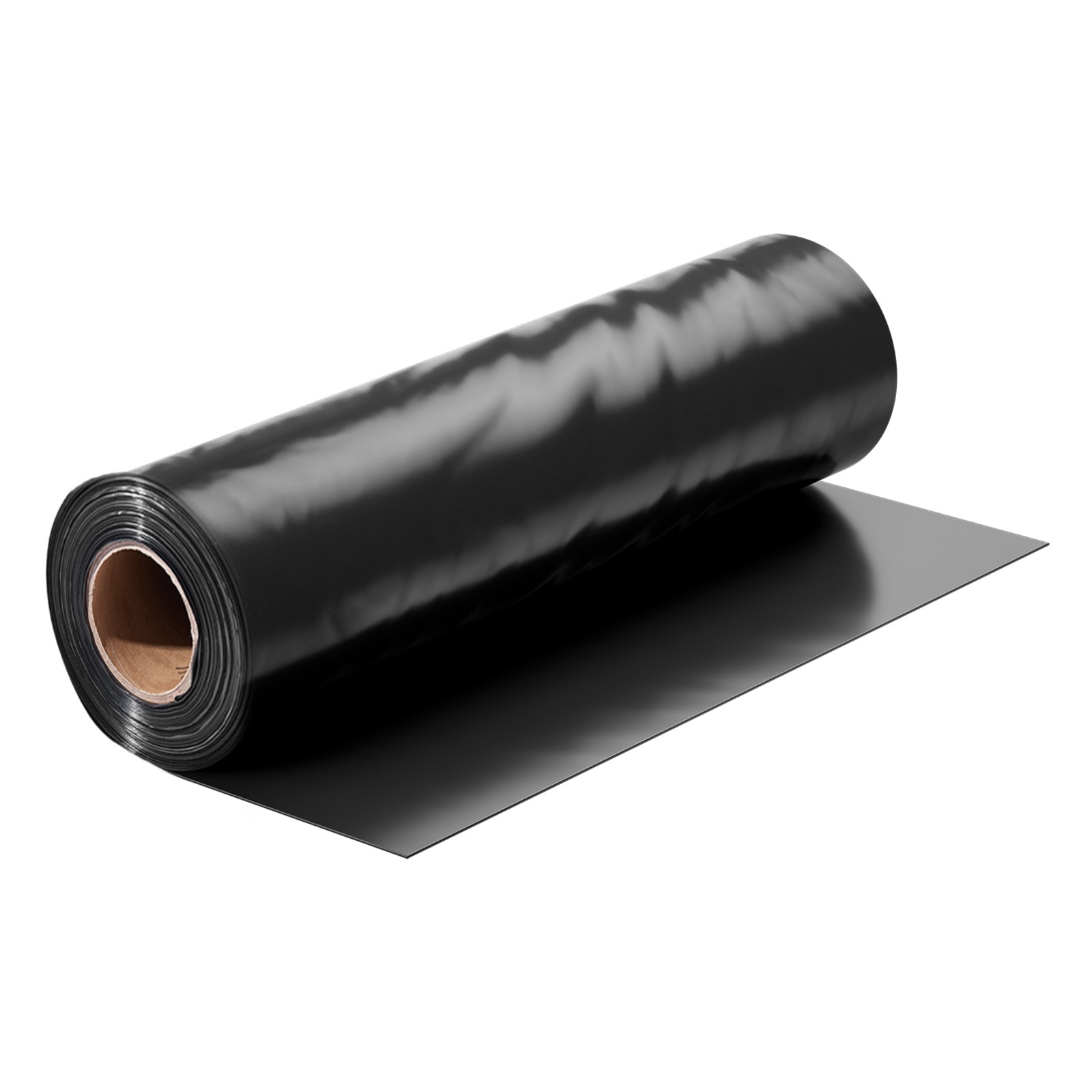 Uimoso 10Mil Plastic Sheeting Roll 20 x 100 FT Heavy Duty Polyethylene Black