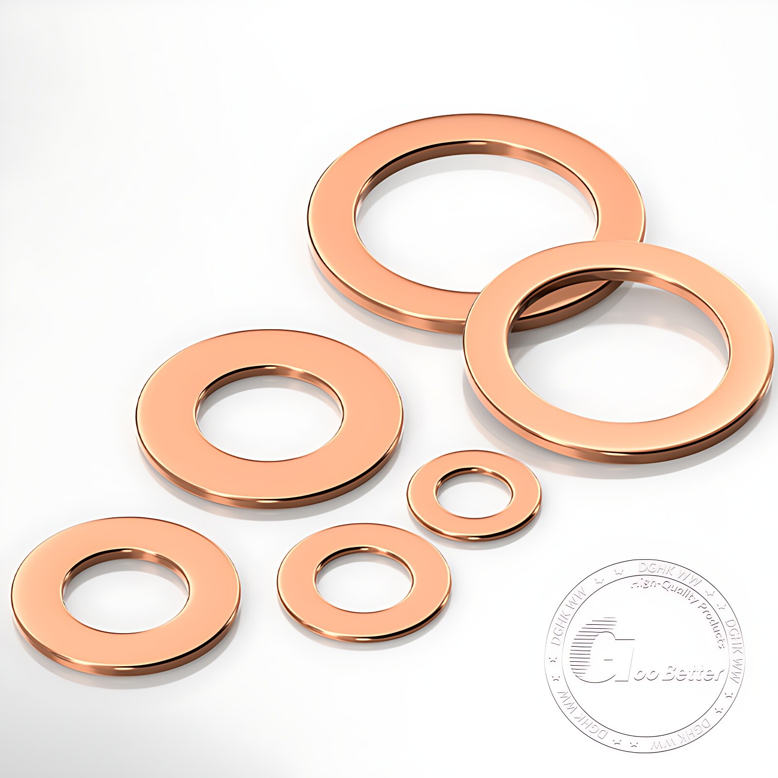 Copper Sealing Washers Metric – M3 M4 M5 M6 M7 M8 M10 M12 – M60 Sump Plug Washer