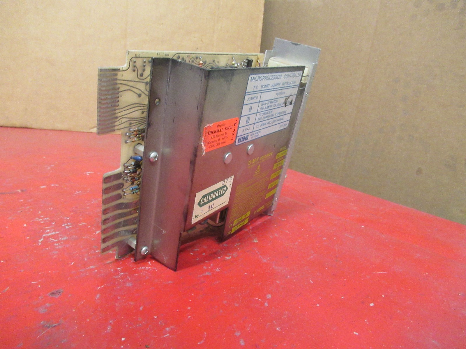 DME MICROPROCESSOR CONTROLLER MODULE SMPIOG 240VAC 10A A AMPS 2400W WATTS USED