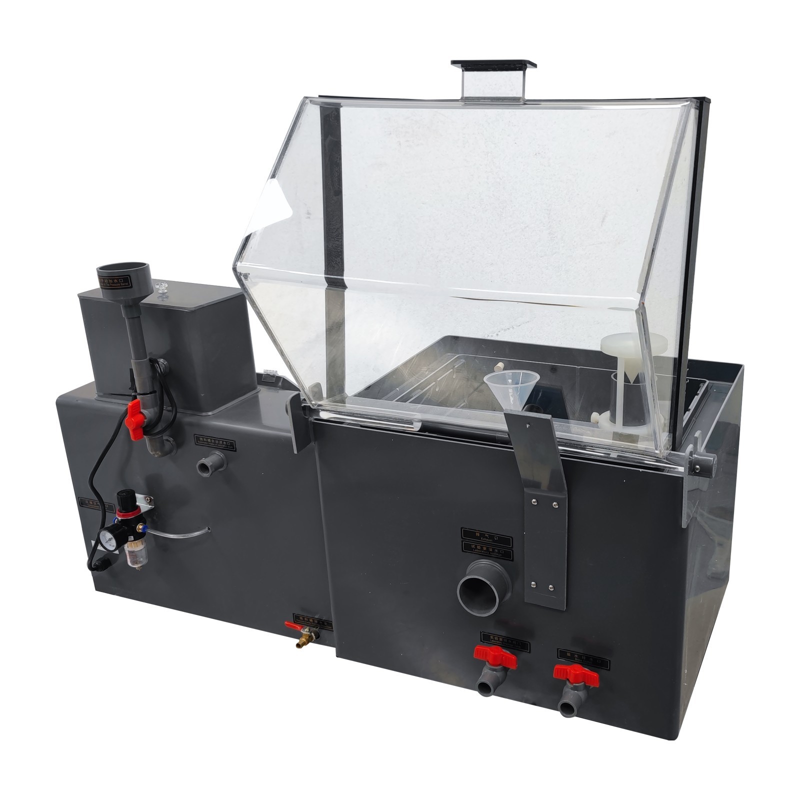 Salt Spray Testing Chamber Lab Salt Fog Spray Corrosion Test Equipment Tool 47L