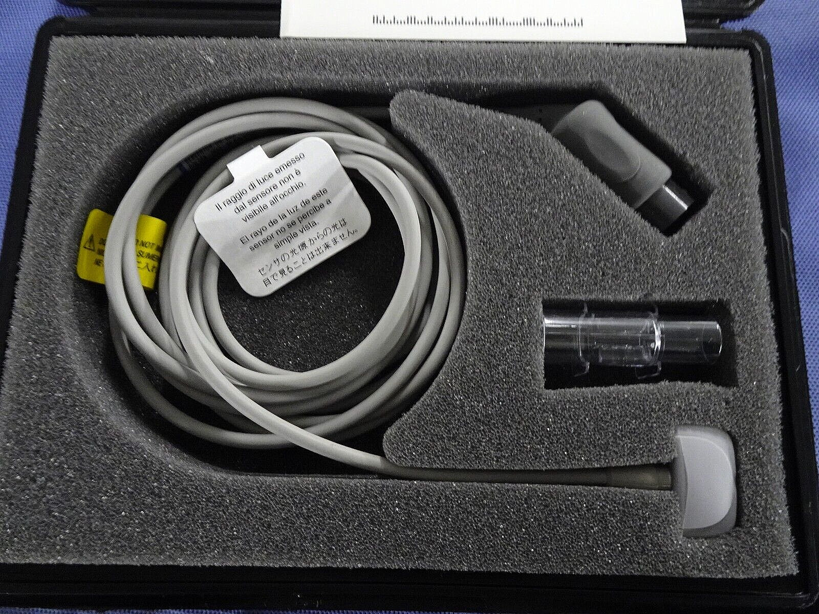 PROTOCOL MAINSTREAM CO2 SENSOR WITH AIRWAY ADAPTER