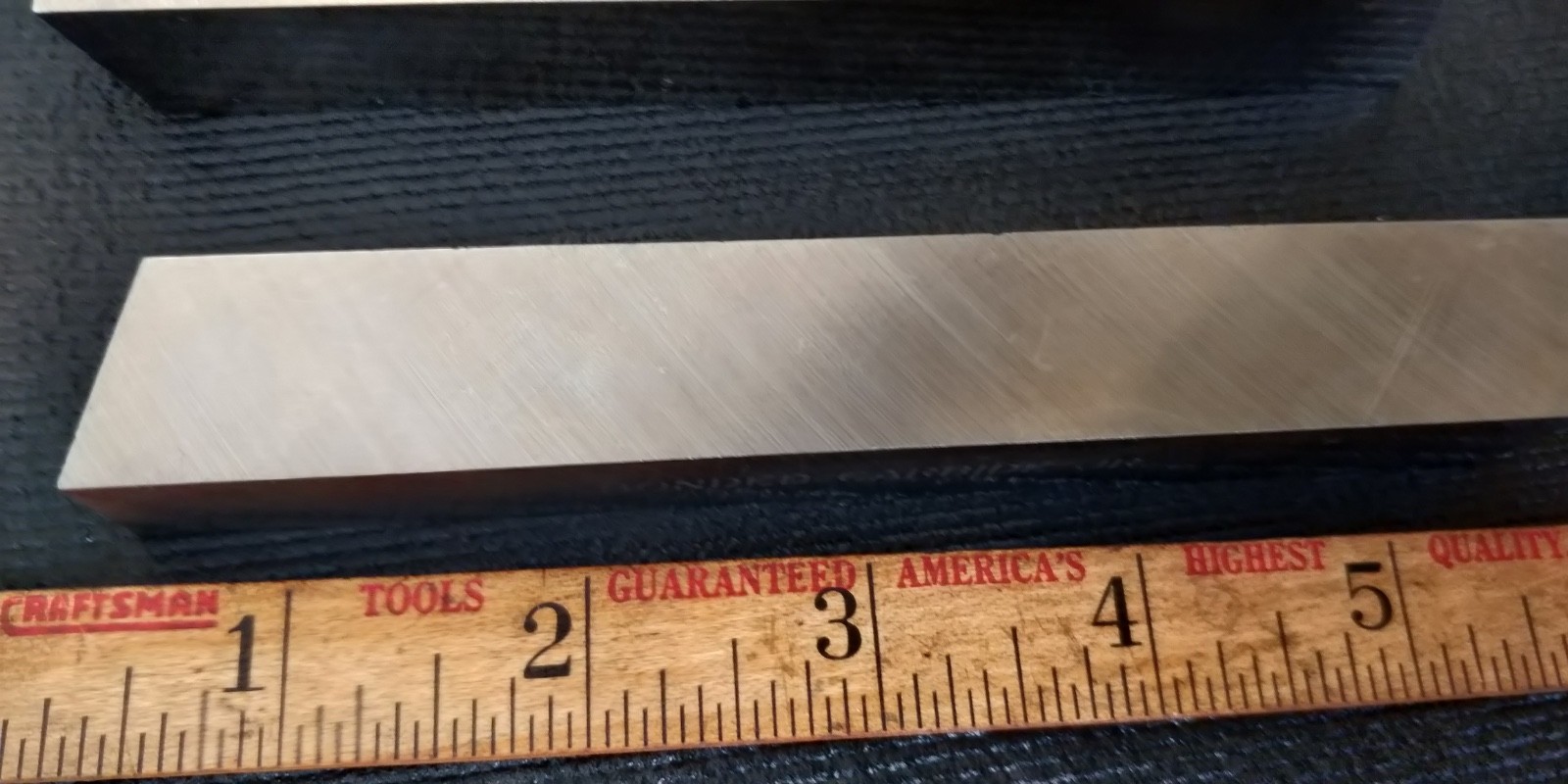 Bonded Carbide JR 3/4″ SQUARE X 5″ High Speed Steel COBALT Tool HSS Blank