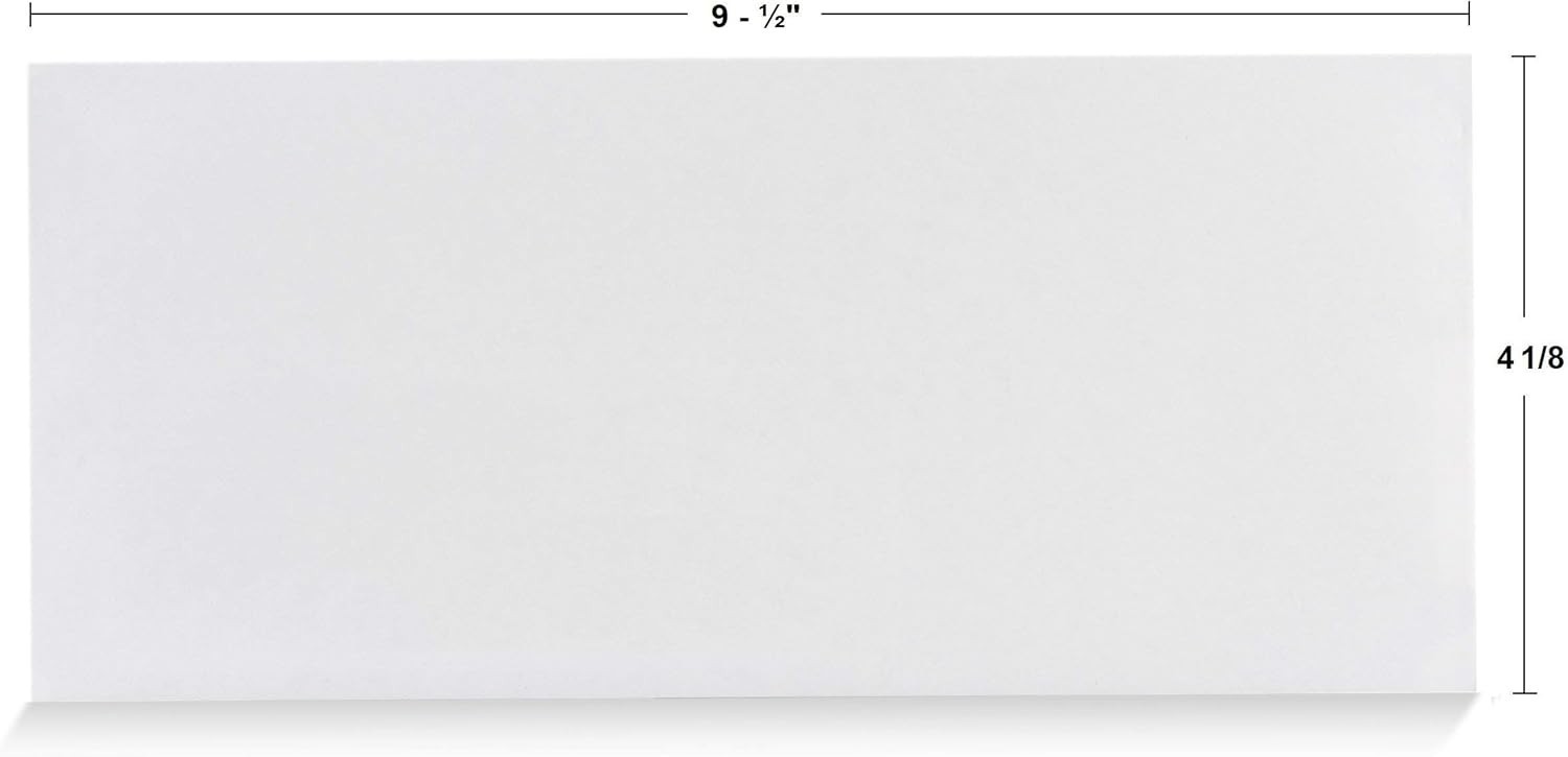 40 Count Security Tinted Self-Seal Envelopes – Ideal for Business & Everyday Use