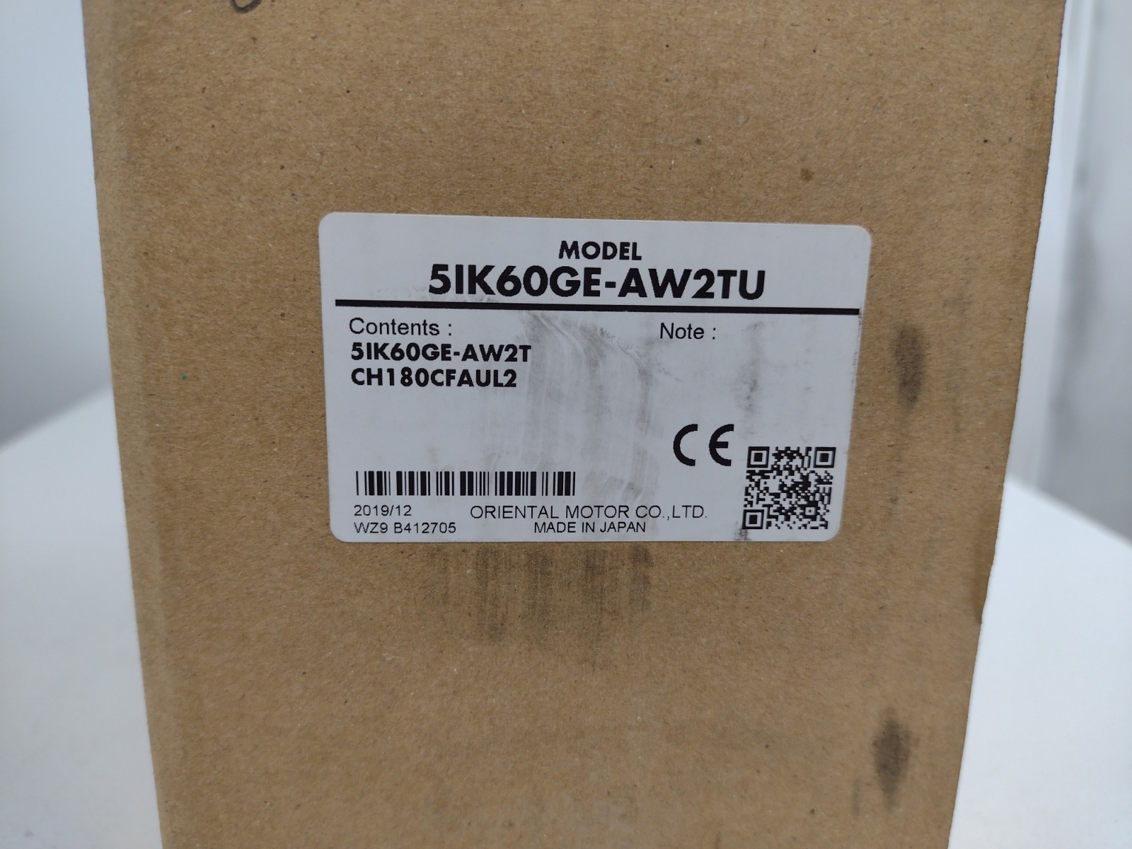 *** Oriental Motor 5IK60GE-AW2TU Induction Motor 60W 110/115VAC 1450RPM 4P