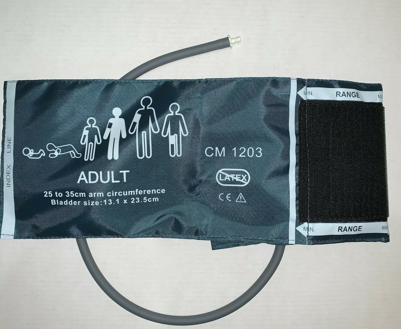 Criticare compatible Blood Pressure Cuffs – Adult & Large Adult Set w/connector.