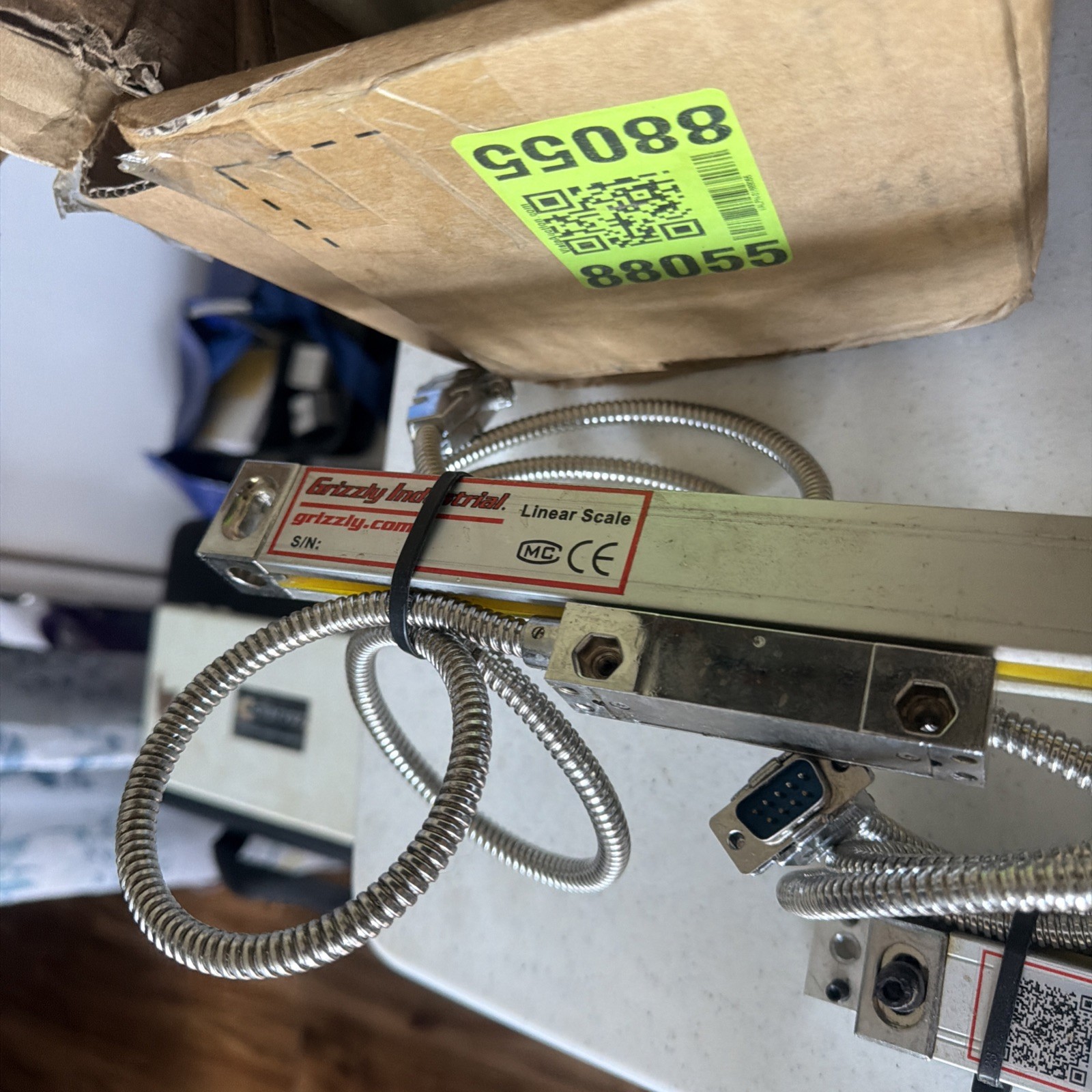 Grizzly Industrial 3-Axis Digital Readout for Mills (Monitor Only) with Power C